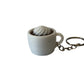 Coffee Cup - Clicker Toy - Tactile Stress Relief Fidget Toy Keychain