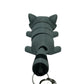 3D printed flexible raccoon keychain