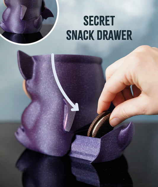 Bramble - The Ice Cream Pint Holding Bat - Pint Pals by LeHa Design