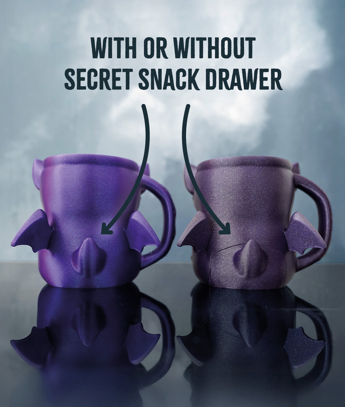 Bramble - The Ice Cream Pint Holding Bat - Pint Pals by LeHa Design