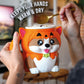 Kevin - The Ice Cream Pint Holding Corgi - Pint Pals by LeHa Design