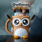 Owlfonso - The Ice Cream Pint Holding Owl - Pint Pals by LeHa Design