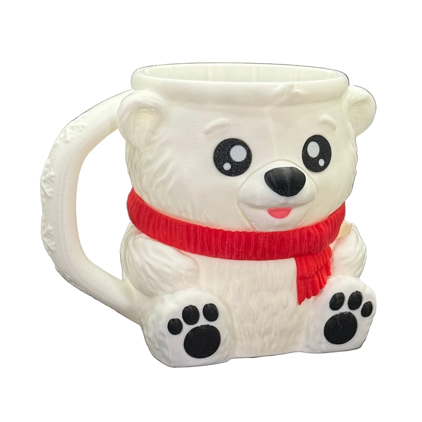 Pawblo - The Ice Cream Pint Holding Polar Bear - Pint Pals by LeHa Design