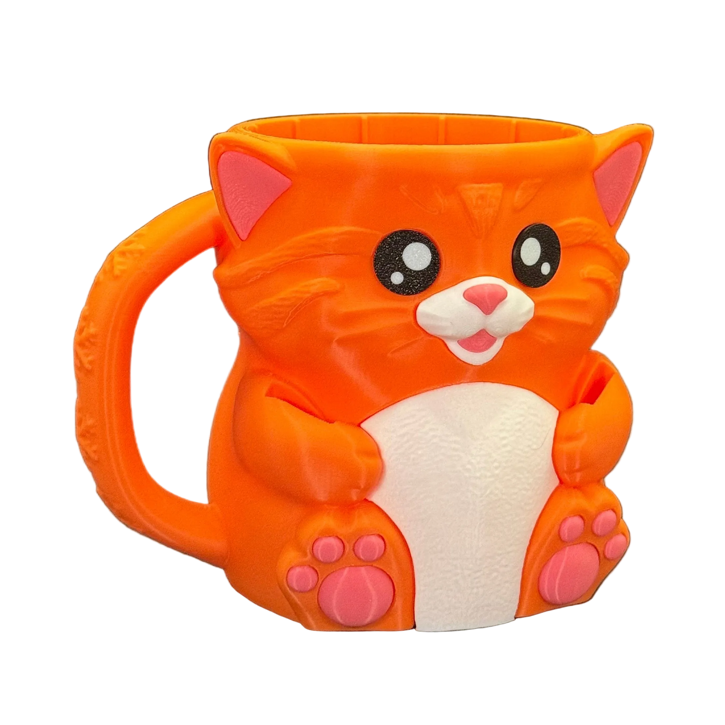 Cuddles - The Ice Cream Pint Holding Kitty Cat - Pint Pals by LeHa Design