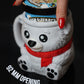 Pawblo - The Ice Cream Pint Holding Polar Bear - Pint Pals by LeHa Design